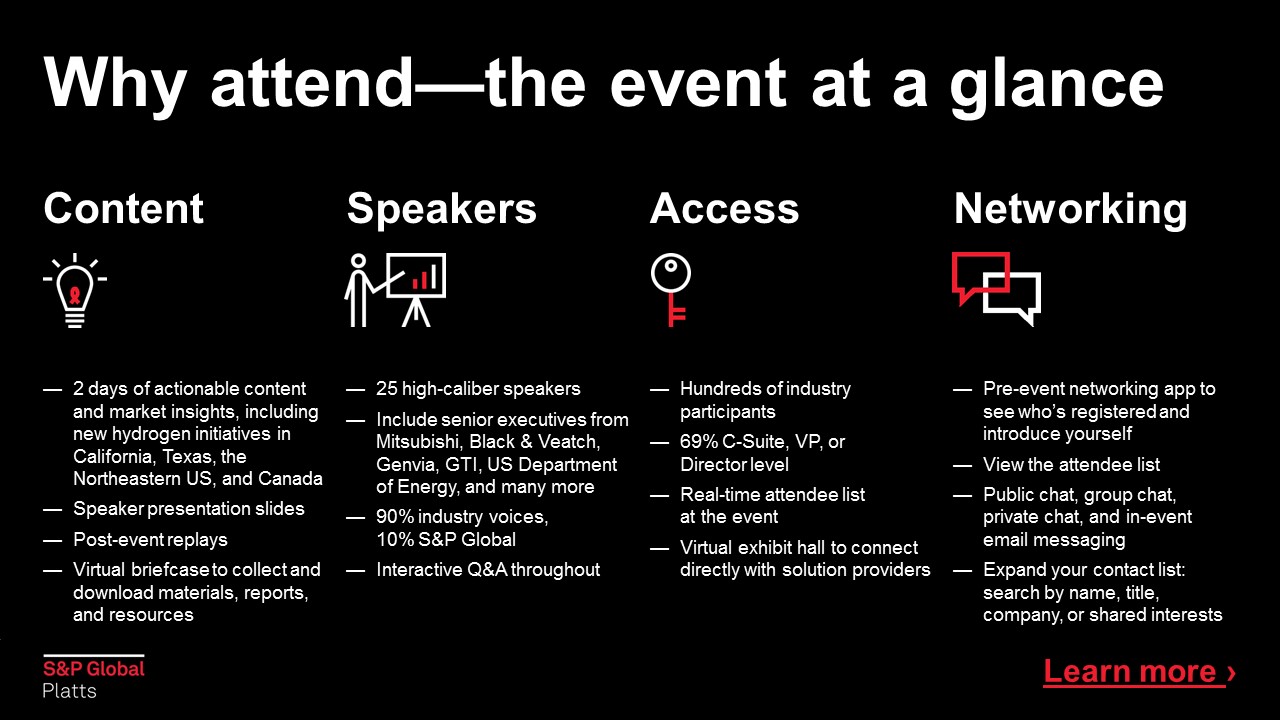 Why attend—the event at a glance